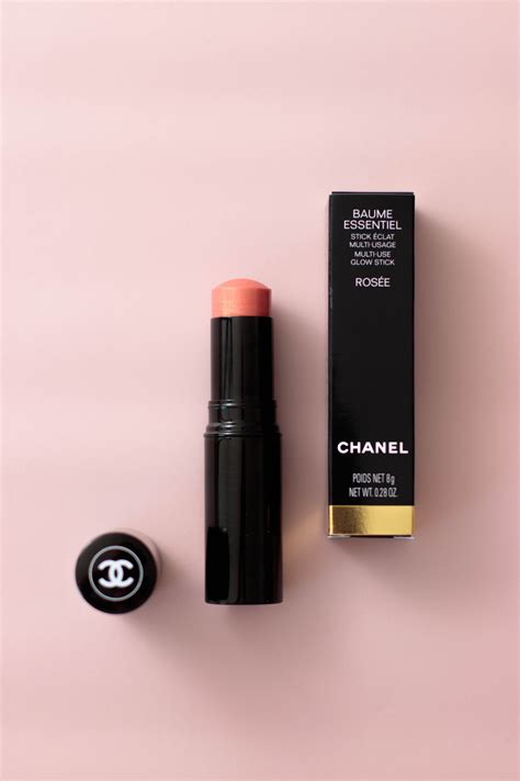 rosee chanel baume essentiel multi-use glow stick rosee|Chanel glow stick baume transparent.